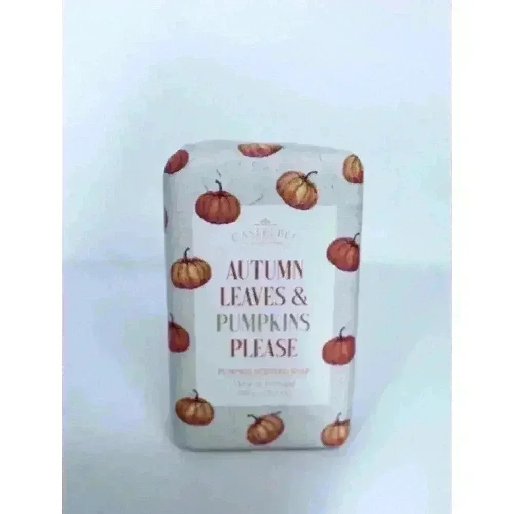 Castelbel Porto Autumn Leaves & Pumpkins Please Let's Get Cozy Scented Soap Bars